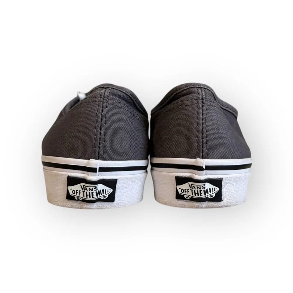 Vans Authentic Unisex Pewter Charcoal Gray Sneakers Size 7.5 Women/6 Men​ - Picture 4 of 9